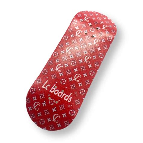 LC BOARDS FINGERBOARD 98X34 RED LC GRAPHIC WITH 